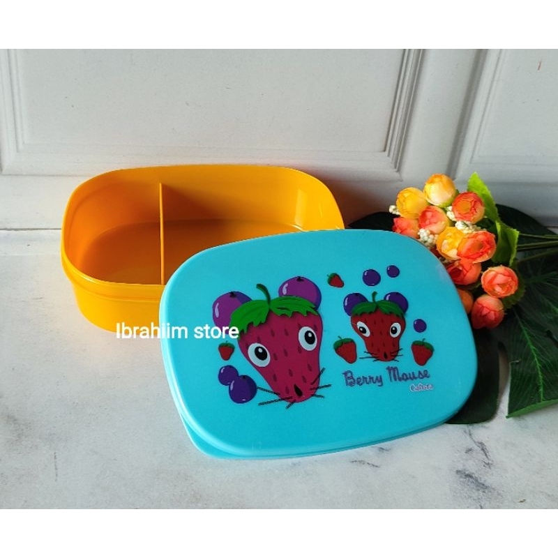 TEMPAT MAKAN KARAKTER LUCU / TEMPAT MAKAN ANAK SEKAT 2 / TEPAK MAKAN MURAH