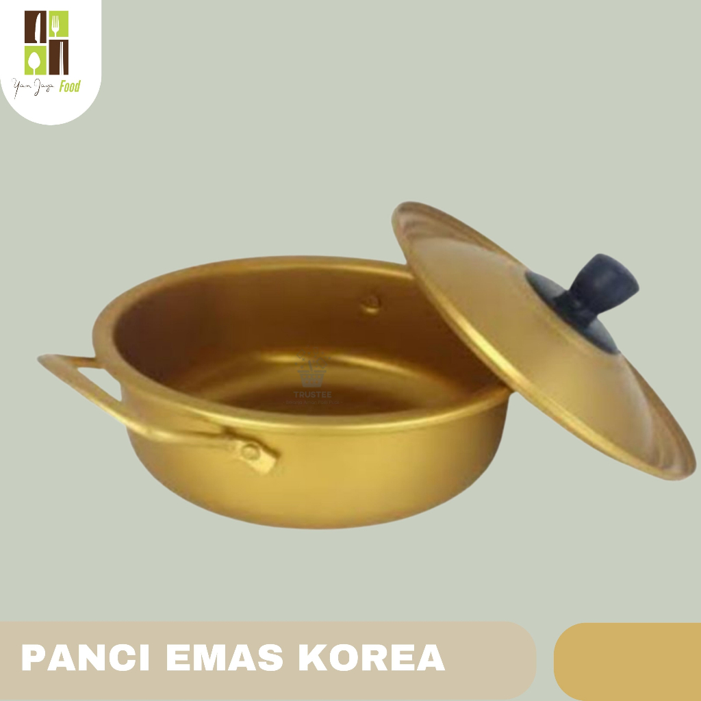 Panci Emas Korea / Panci Ramyun / Ramyoen / Mie Ramen/ Panci Ala Korea 16 cm / 18 cm