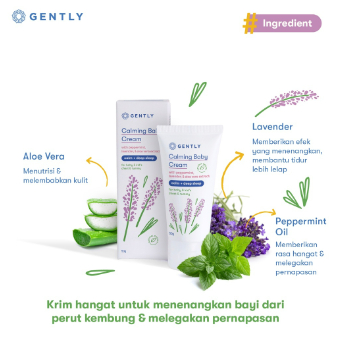 Gently Calming Baby Cream | Krim Penghangat dan Pereda Kolik Bayi