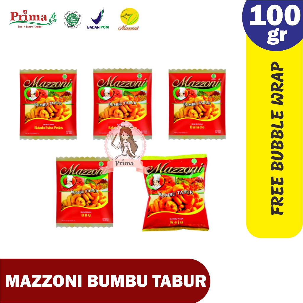 

Bumbu tabur - Mazzoni 100gr