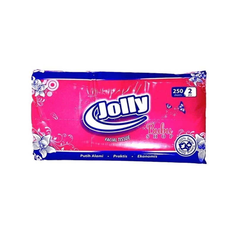 Tisu tissue facial jolly 250 sheets 2ply PROMO!!!