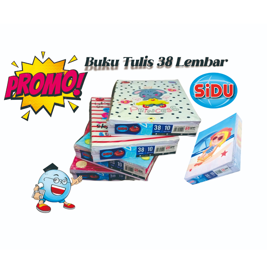 Buku Tulis Sinar Dunia 38 isi 10 per pack