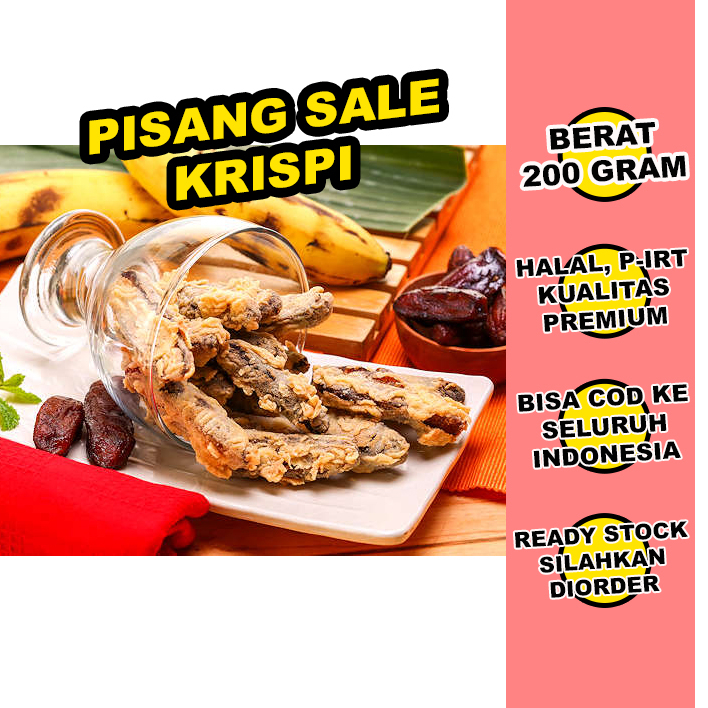 

Sale Pisang Krispi 200 Gram - Cemilan Manis