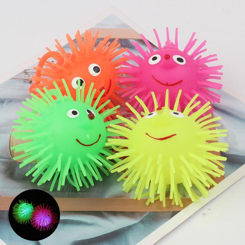 Yoyo Ubur Ubur Lampu/Puffer Ball Mainan