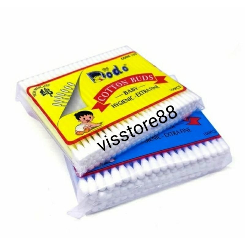 dodo cotton buds isi 100pcs - dewasa /baby