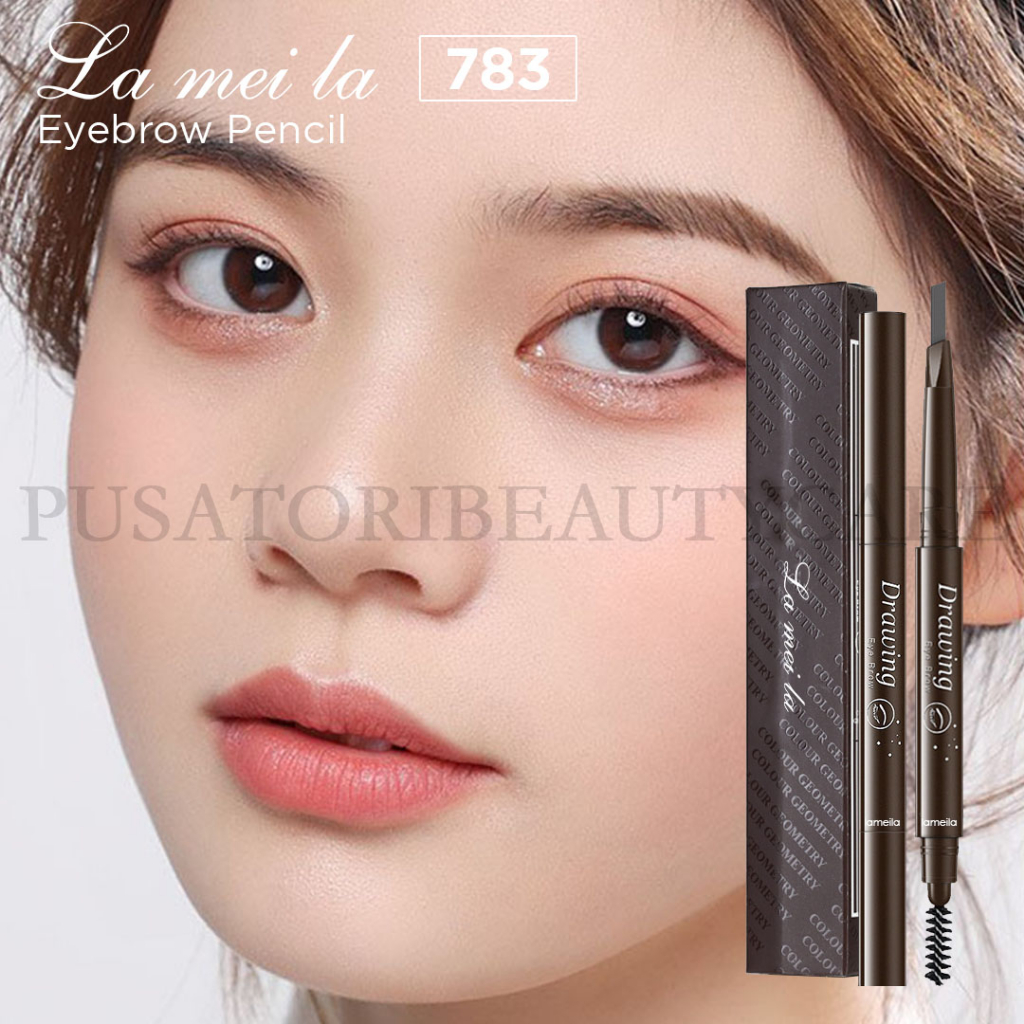 LAMEILA 783 Eyebrow Pencil Waterproof Pinsil Alis Anti Air