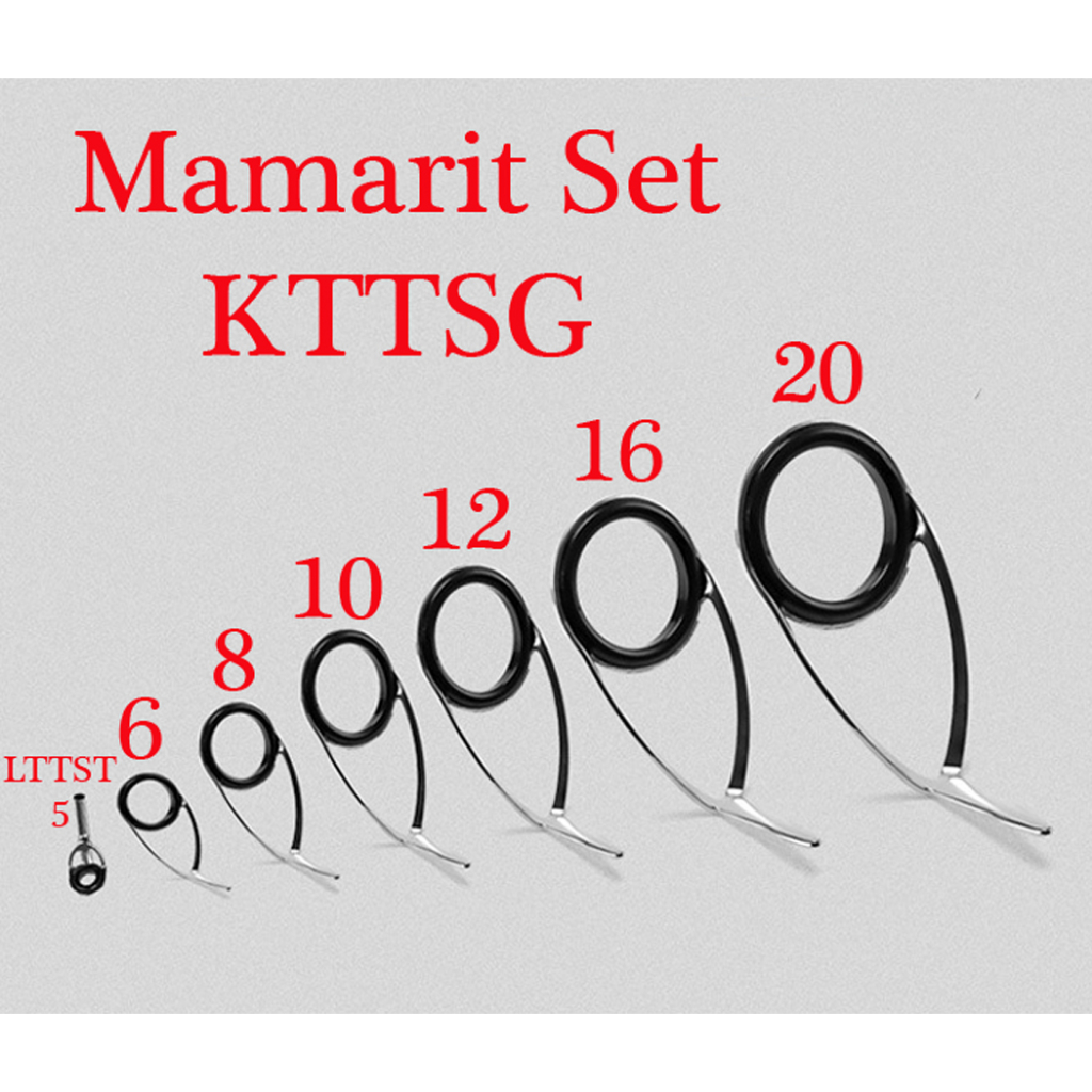 Mamarit KTTSG cincin joran pancing per set