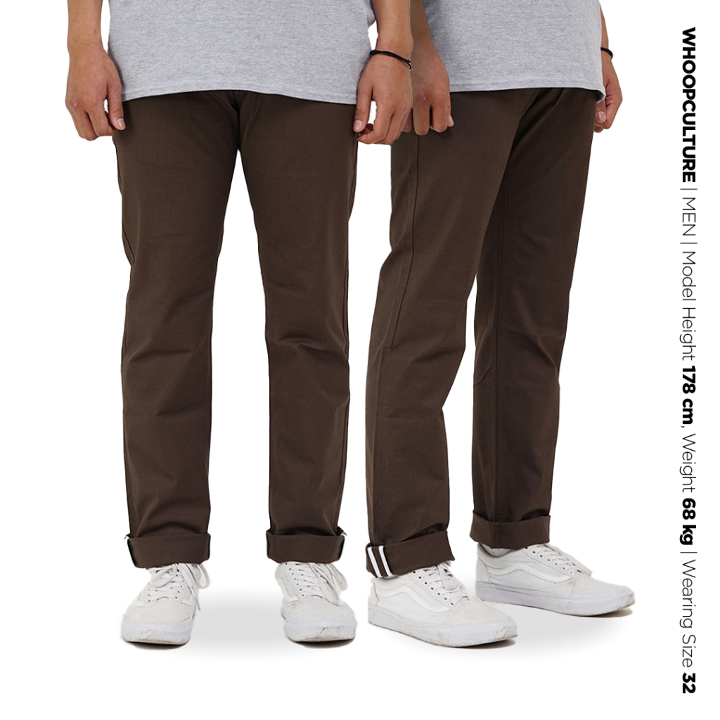 Whoopculture &quot;Muntjac&quot; Brown Chino