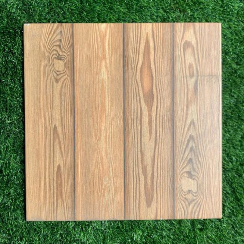 {ONGKIR DILUAR APLIKASI} Keramik Lantai Motif Kayu Doff 40x40 PARANA BROWN KW3 Mulia