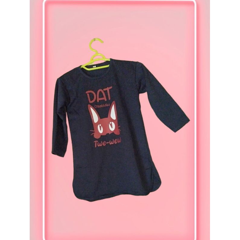 Koas Tunik anak umur 2 -9 tahun  lengan panjang baby terry/Baju anak/tunik anak/baju karakter hewan/