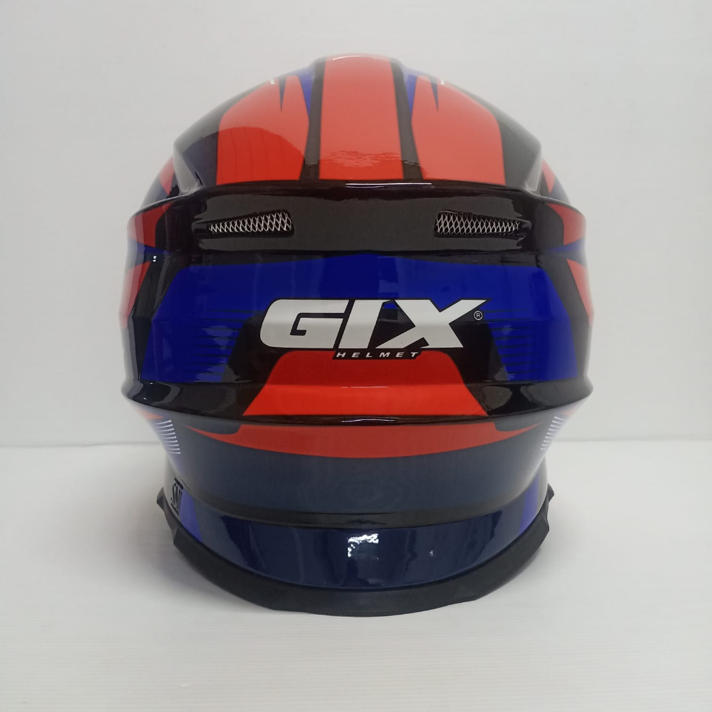 HELM CROSS GIX CROSS MOTIF CR-F BLACK RED JPX CROSS