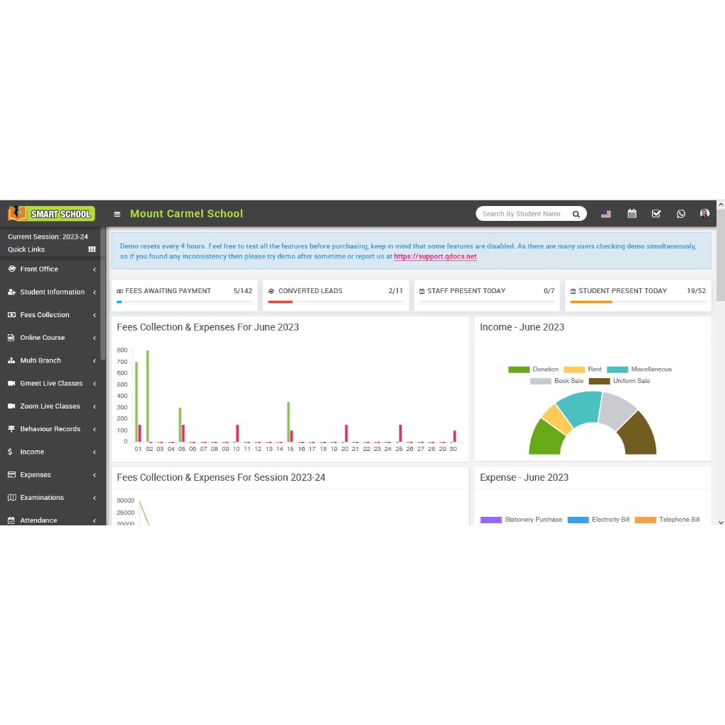 Software Program Aplikasi Management Sekolah Akademik Source CI