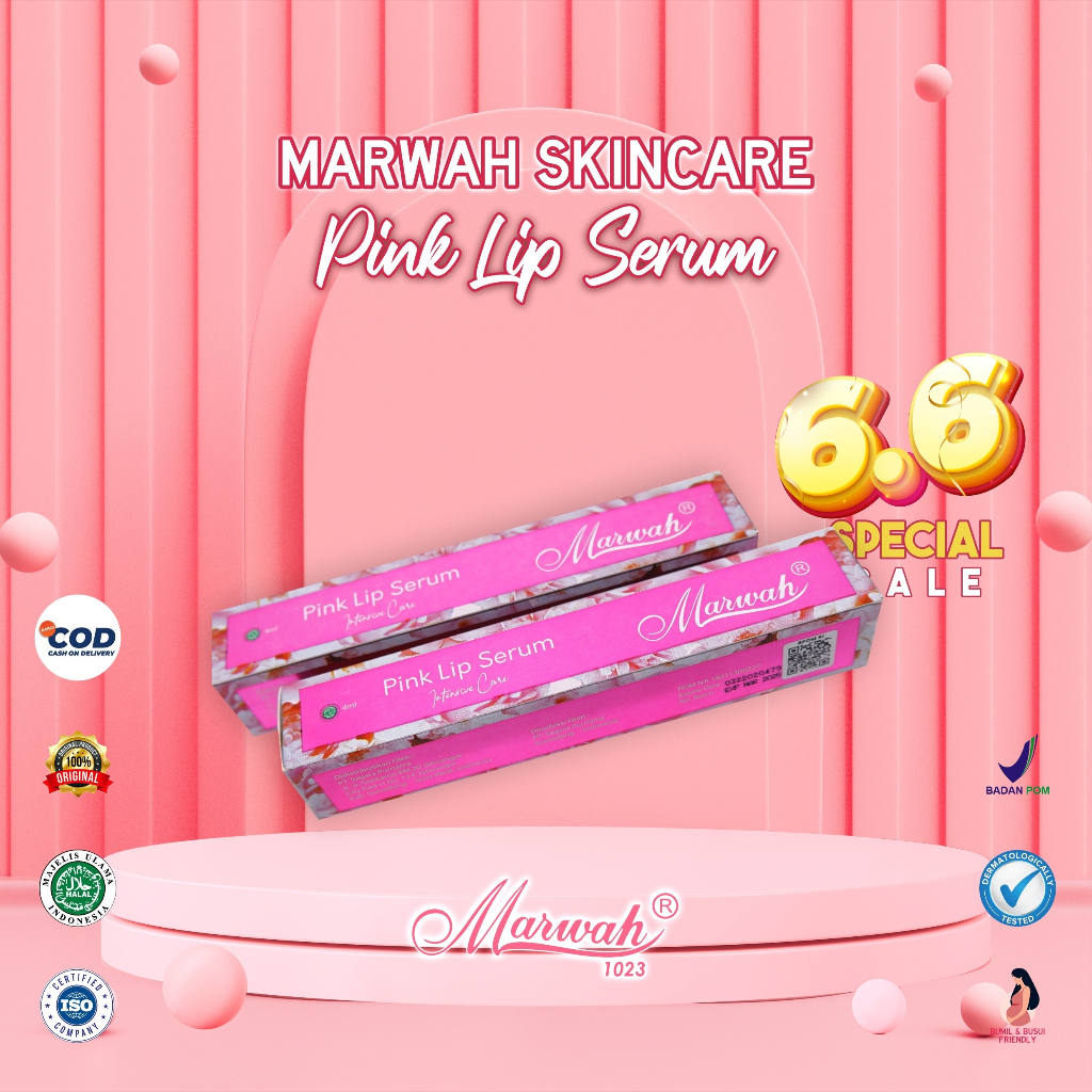 Marwah Lip Serum | Skincare Serum Perawatan Bibir