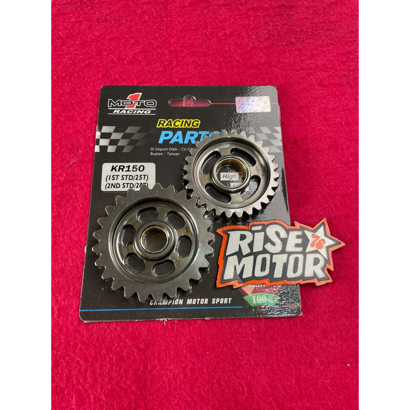 GEAR RATIO MOTO 1 NINJA 150 STD 25 STD 28