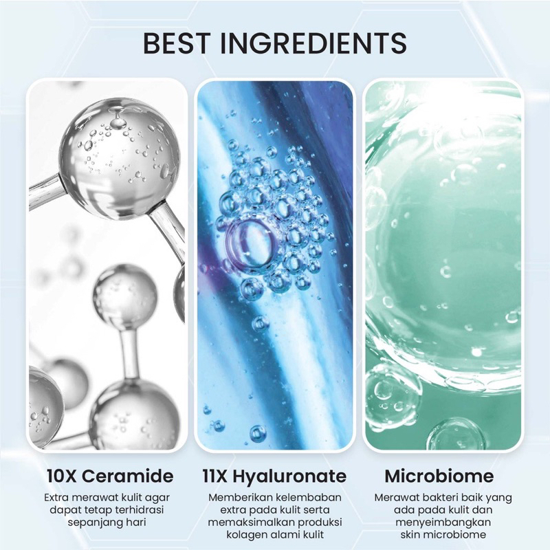 Animate Barrier Warrior 10X Ceramide Moisturizer Gel 30 gr Pelembab Wajah untuk Memperkuat Lapisan Kulit Merawat dan Meremajakan Hidrasi Kulit