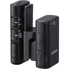 Sony ECM-W2BT Camera-Mount Digital Bluetooth Wireless Microphone System