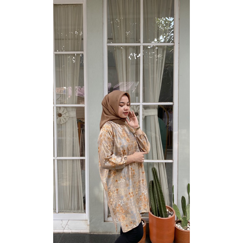 BAJU ATASAN TUNIC LEXA ARMANY SILK