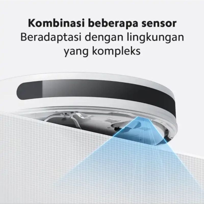 XIAOMI MI VACUUM ROBOT CLEANER E10 2in1 SWEEPING + MOPPING PEL LANTAI Garansi Resmi