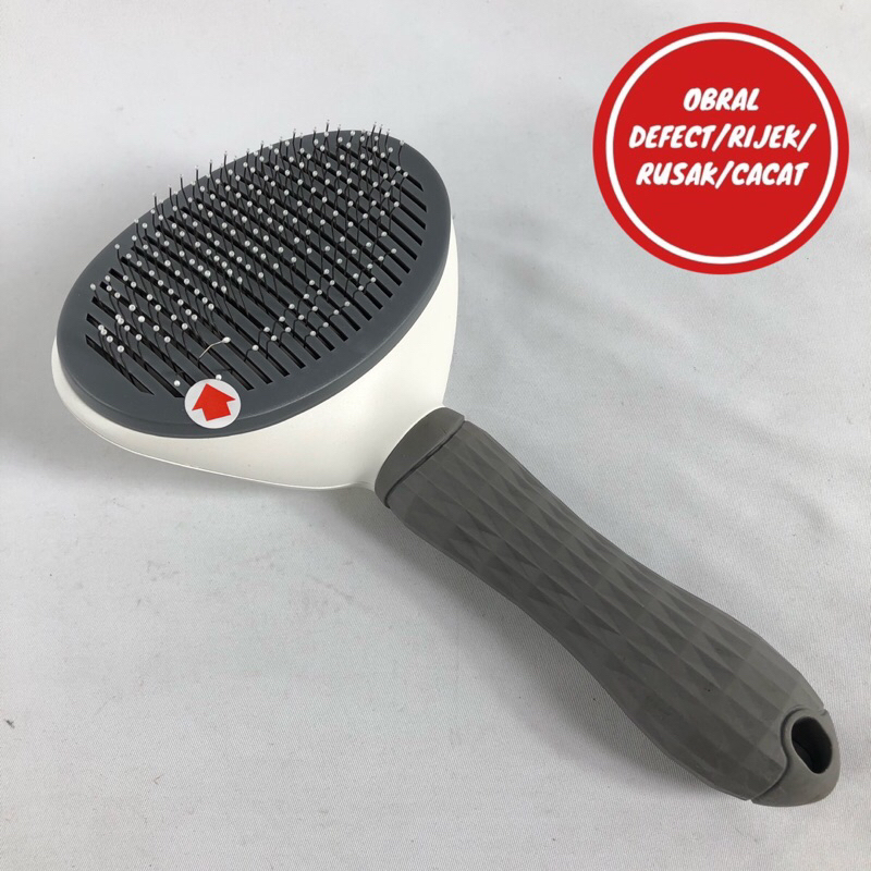 [OBRAL RIJEK] Sisir Rambut Binatang Peliharaan Hair Removal Grooming Comb - T10