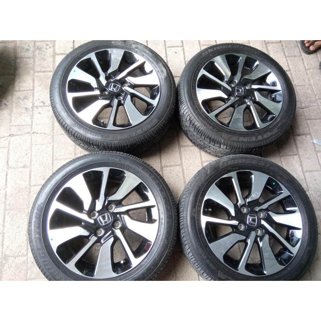 VELG BRIO RS R15X6 PCD4X100 ET 50 BAN 185 55 15 TURANZA