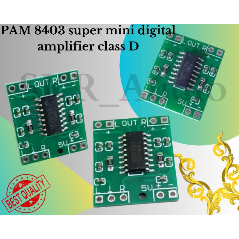 PAM8403 Class D Power Amplifier 5V