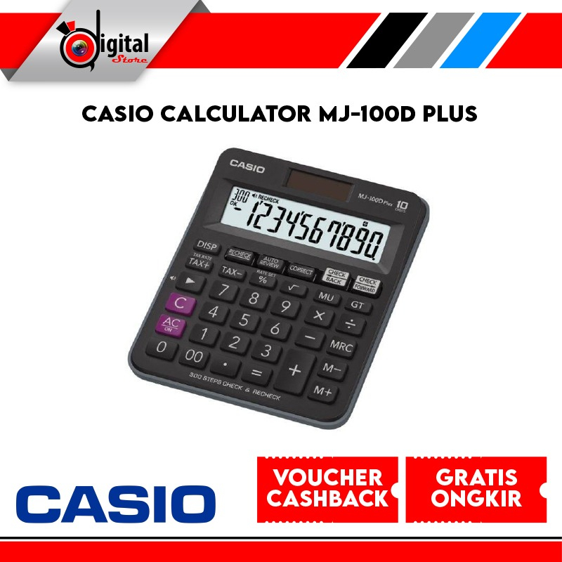 

CASIO CALCULATOR MJ-100D PLUS