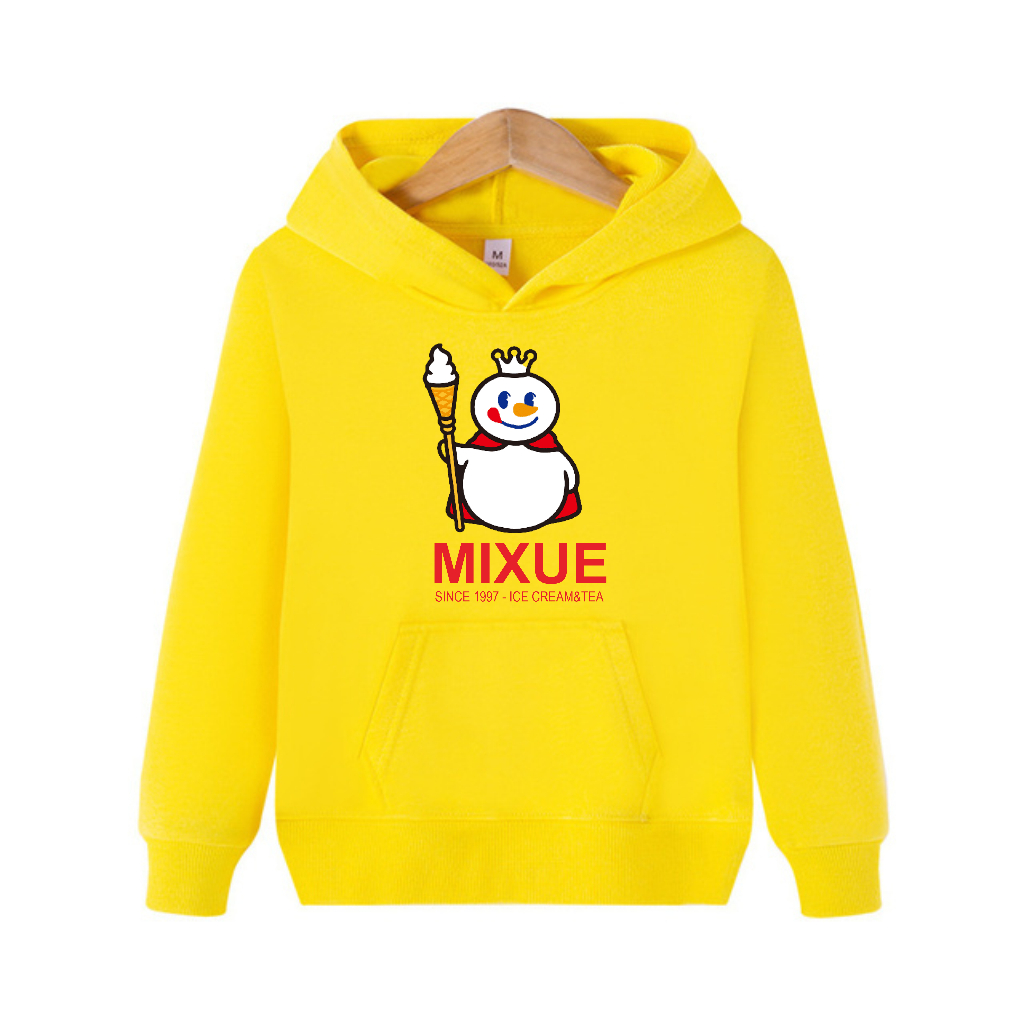 Hoodie anak mixue model terbaru 6-13 thn Sweater/Hoodie Anak cewek cowok distro Hoodie Anak terlaris Bisa Cod