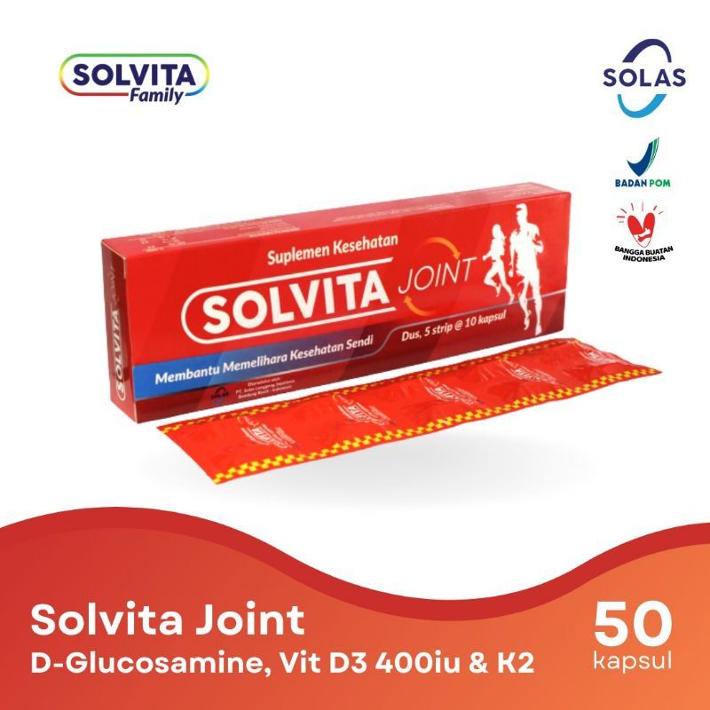 Solvita Joint Kapsul / Memelihara Kesehatan Persendian