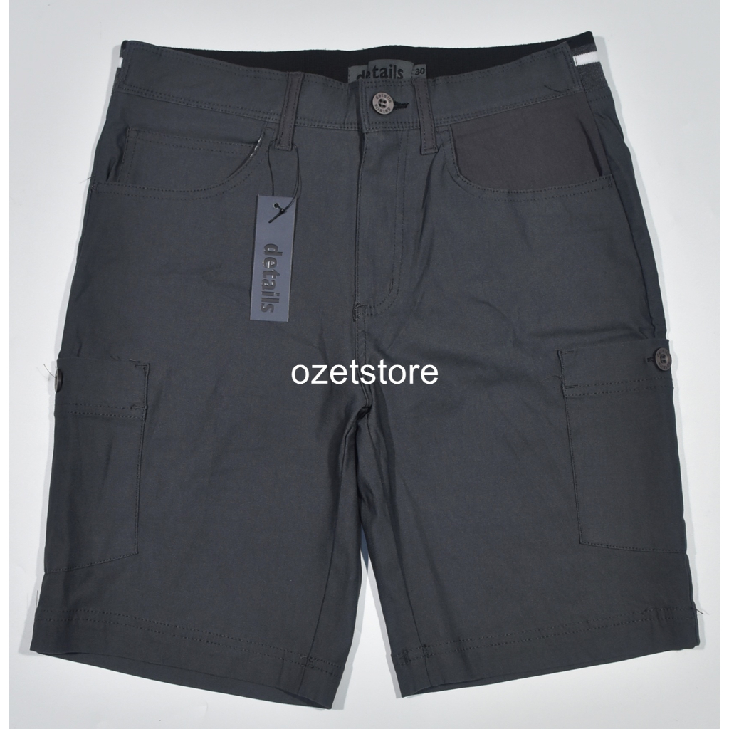 Celana Pendek Pria DETAILS Abu DCP24