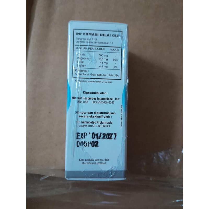 ICMD (Ionic Concentrated Mineral Drops) 30ML EXP 2027