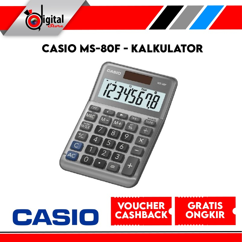 

Calculator Casio MS-80F - Kalkulator Casio MS 80F