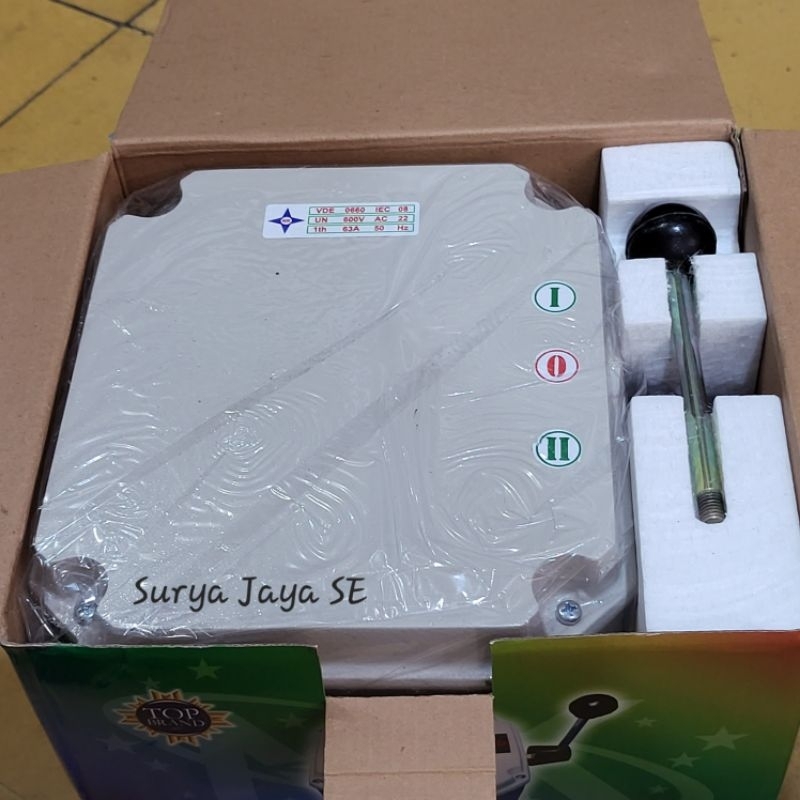 Ohm Saklar GZ Cam Starter Handle Model Pisau 63A Merk NK