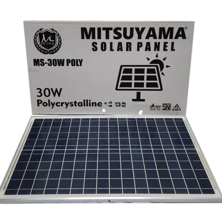 SOLAR PANEL 30wp POLY CRYSTALLINE SOLAR CELL PANEL SURYA 30 WATT POLY SOLAR PANEL