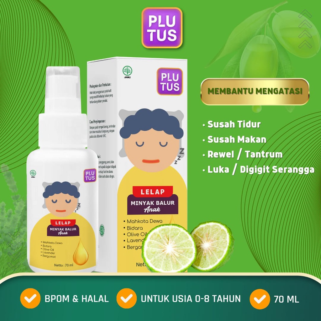 Paket Hemat Plutus Lelap dan Mix Saga original 100%