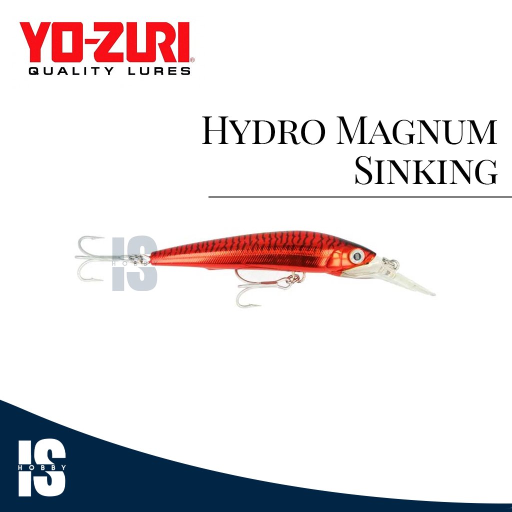 Lure Umpan Minnow Yo-zuri Hydro Magnum Sinking 12cm R386