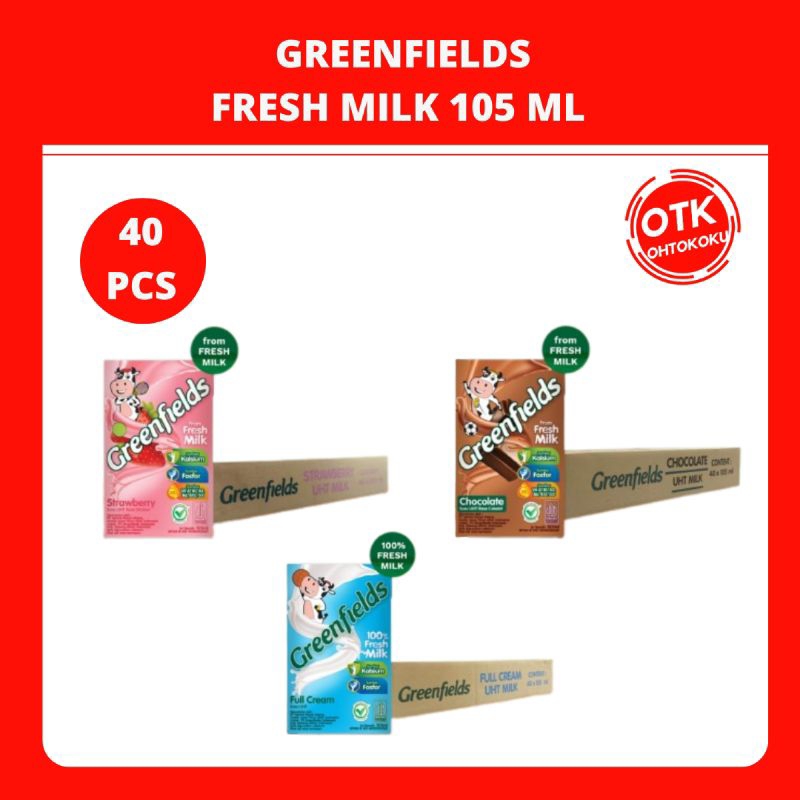 

SUSU UHT GREENFIELDS 105 ML - 1 DUS