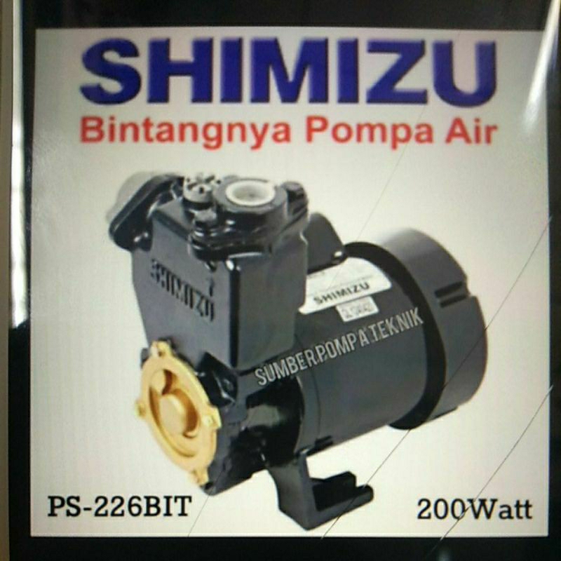 Pompa Air SHIMIZU PS 226 BIT Non Otomatis