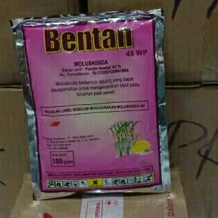 Bentan 45 WP racun siput isi 100 gram