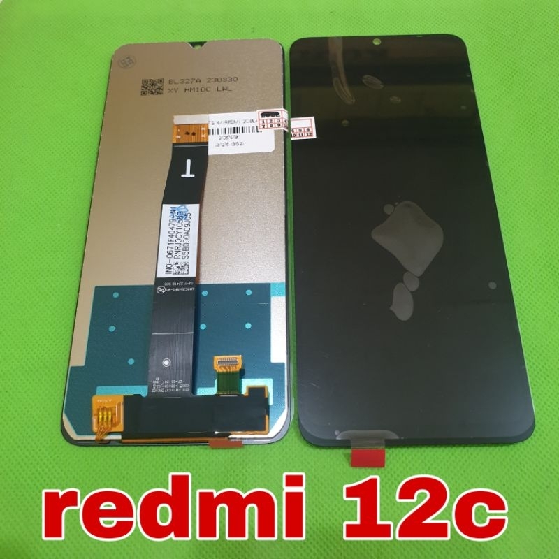 lcd ts touchscreen redmi xiaomi 12c fullset incell