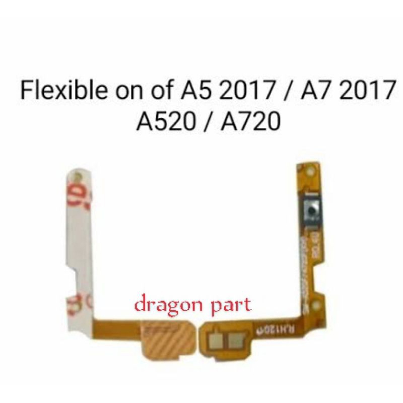 FLEXIBEL ON OFF SAMSUNG A5 2017 / SAMSUNG A7 2017 / SAMSUNG A520 / SAMSUNG A720
