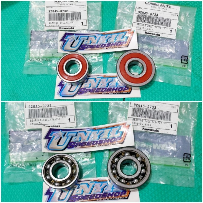 BEARING LAHER KLAHER BELAKANG  NINJA 250 FI ORIGINAL KAWASAKI