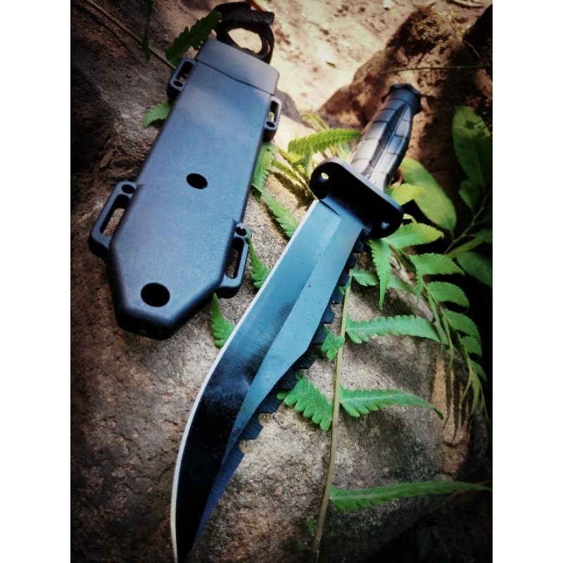Pisau berburu outdoor columbia / pisau hunting SAR survival