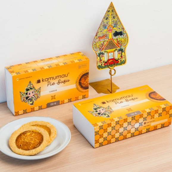 Pie Susu kamumau isi 6 oleh oleh khas Jogja