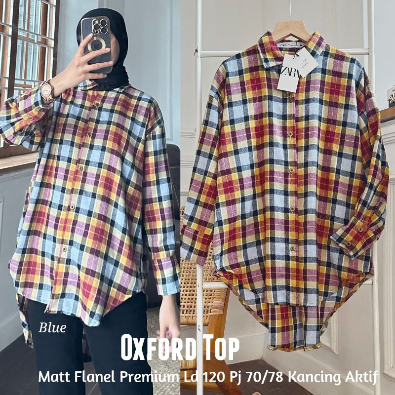 OXFORD BLOUSE WANITA