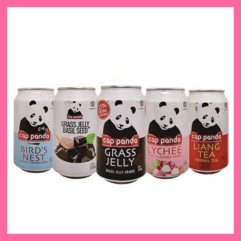 

cap panda kaleng cincau liang teh grass jelly 310ml