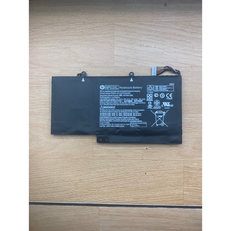 ORIGINAL Baterai HP Pavilion X360 13-A010DX NP03XL HSTNN-LB6L 760944-421 TPN-Q146