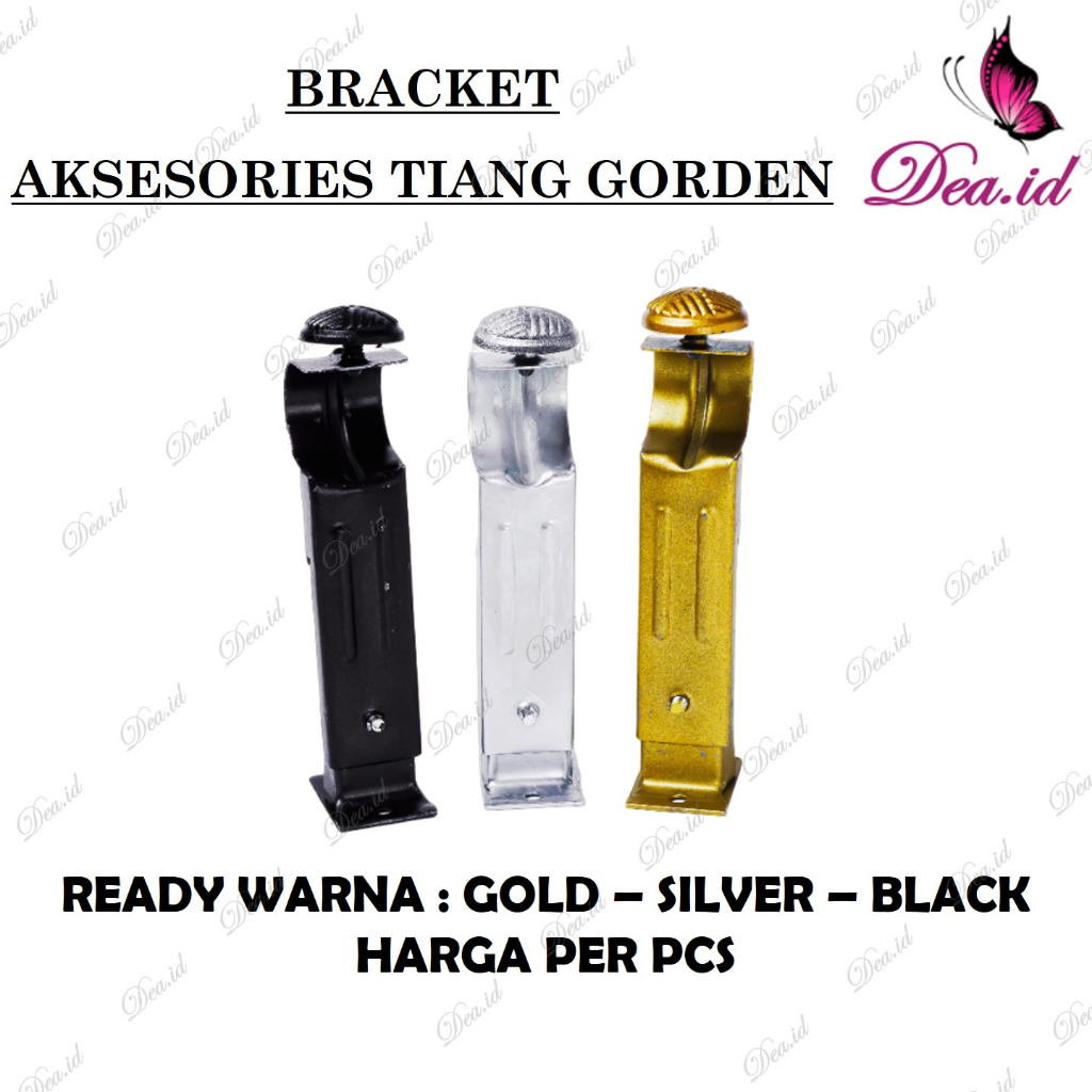 [DEASTORE] END CUP GORDEN-BANDUL BRACKET-  BRAKET - KAKI ROLLET TUTUP BATANG GORDEN TIANG GORDEN