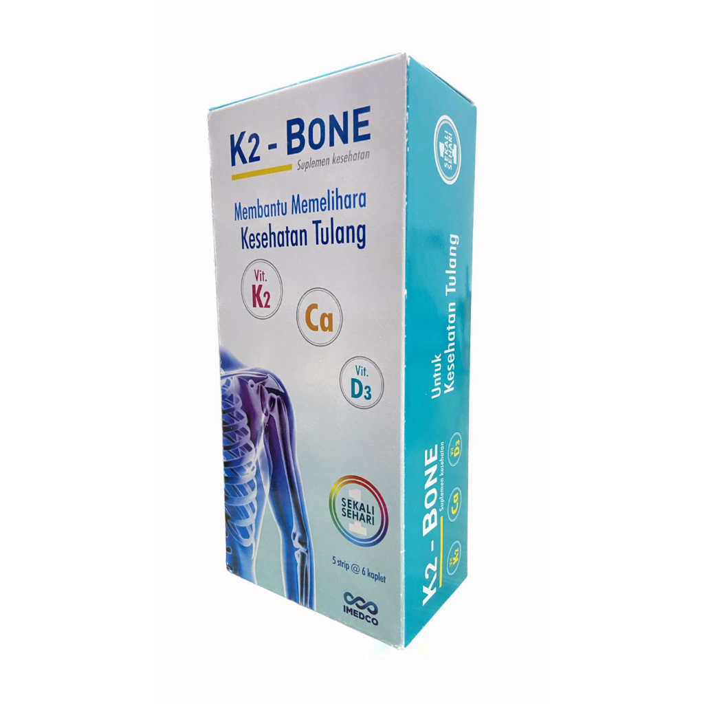 K2-BONE BOX 30 TABLET Membantu Memelihara Kesehatan Tulang