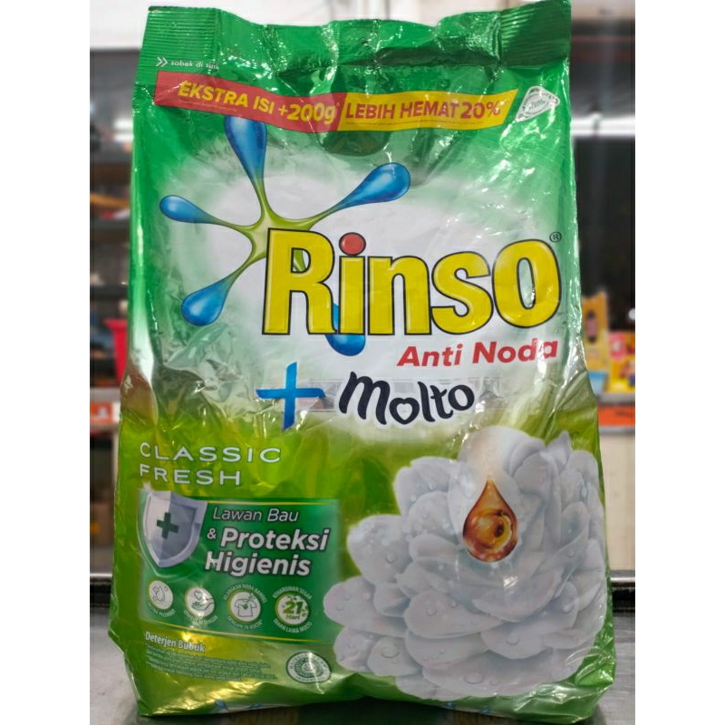 RINSO MOLTO CLASSIC FRESH 2KG