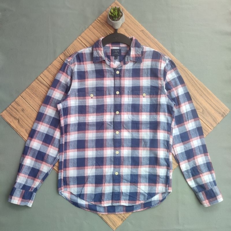 flanel j crew